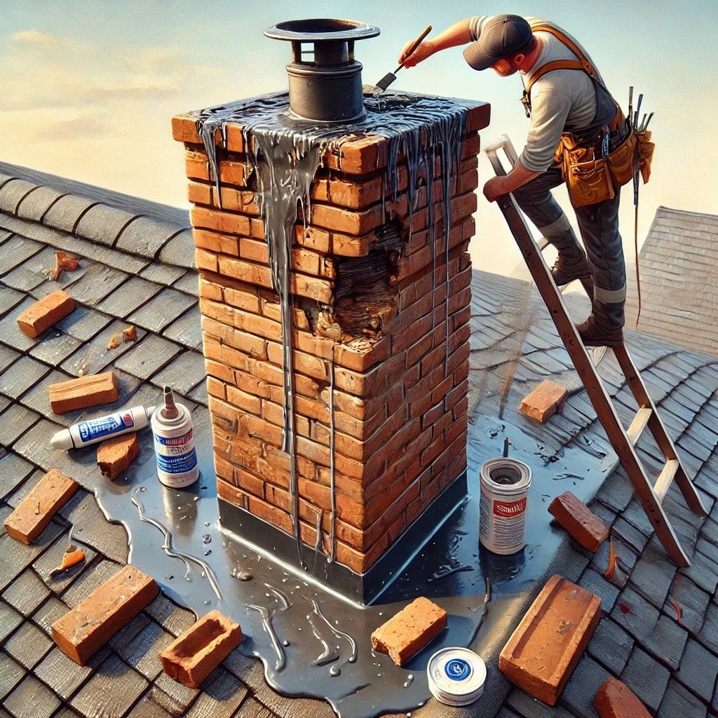 Professional Chimney Leak Repair Nottingham MD - Expert Water Damage Prevention by Chimney Sweep Nottingham Maryland